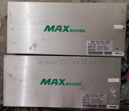MAX-1P2KW-31V-L Блок питания 2000Вт 31В лазерного источника Maxphotonics ремонт